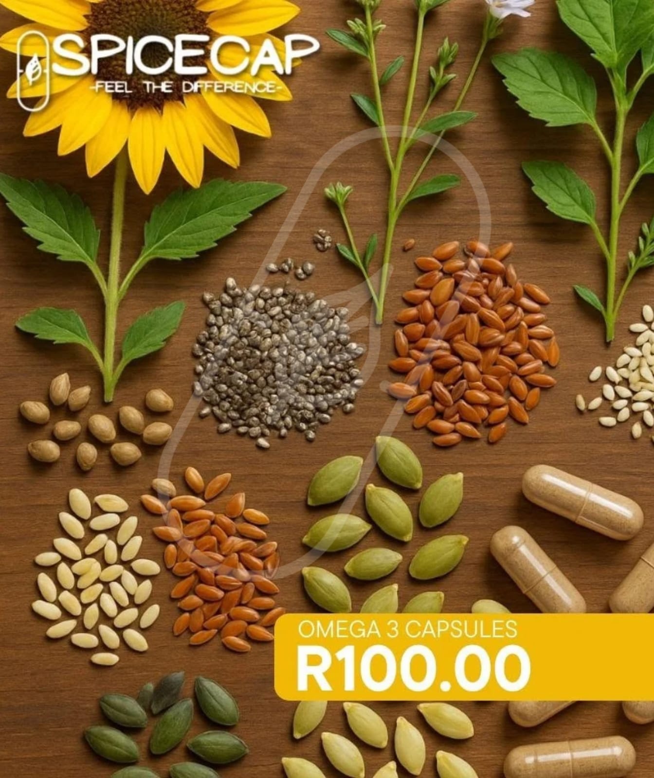 Omega-3 Seed Mix Capsules 60s
