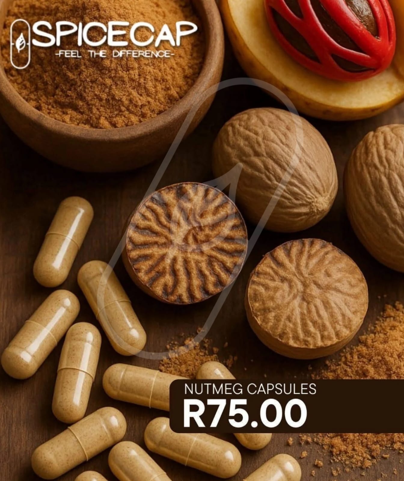 Nutmeg Capsules 60s