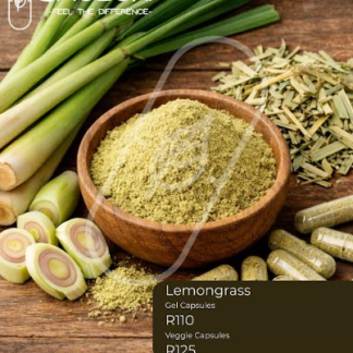Lemongrass Capsules 60s